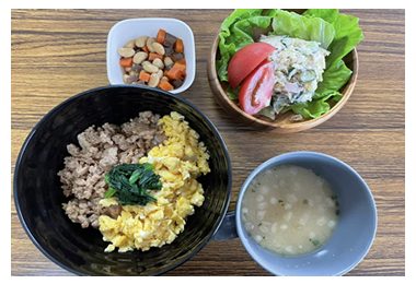 朝食の例
